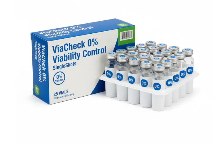 ViaCheck 0% Viability Control SingleShots - 25 vials
